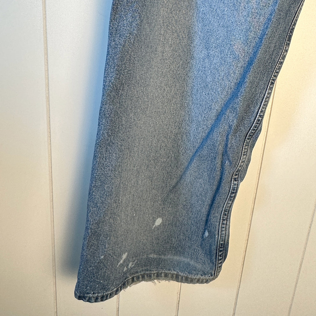 Vintage Worn Tommy Hilfiger Men's Relaxed Straight Leg Jeans - 40x34