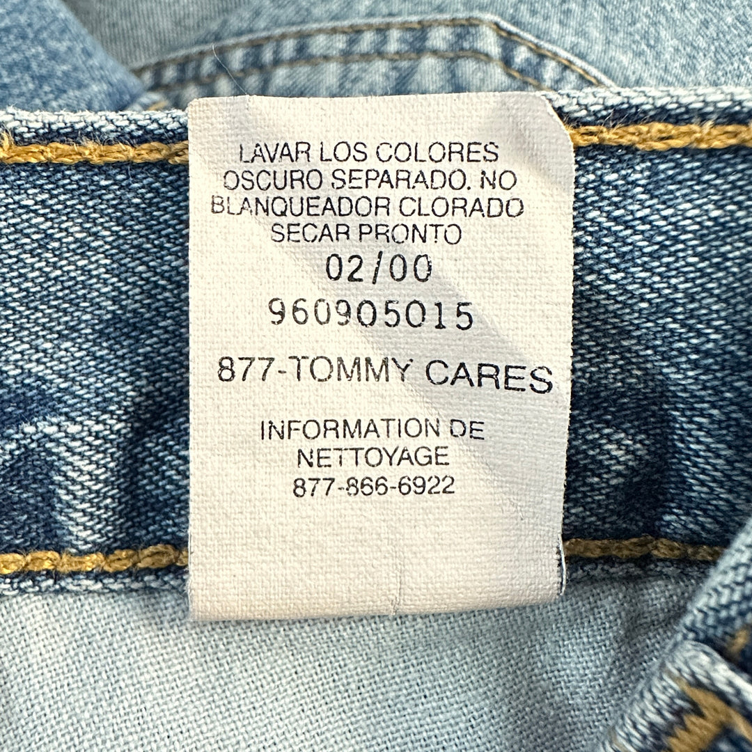 Vintage Worn Tommy Hilfiger Men's Relaxed Straight Leg Jeans - 40x34