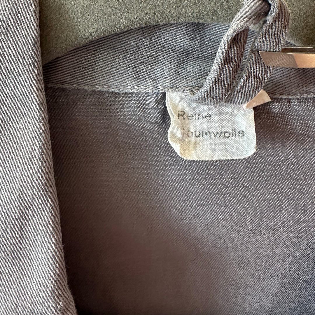 Vintage Gray French Work / Salon Trade Jacket - Women's XL