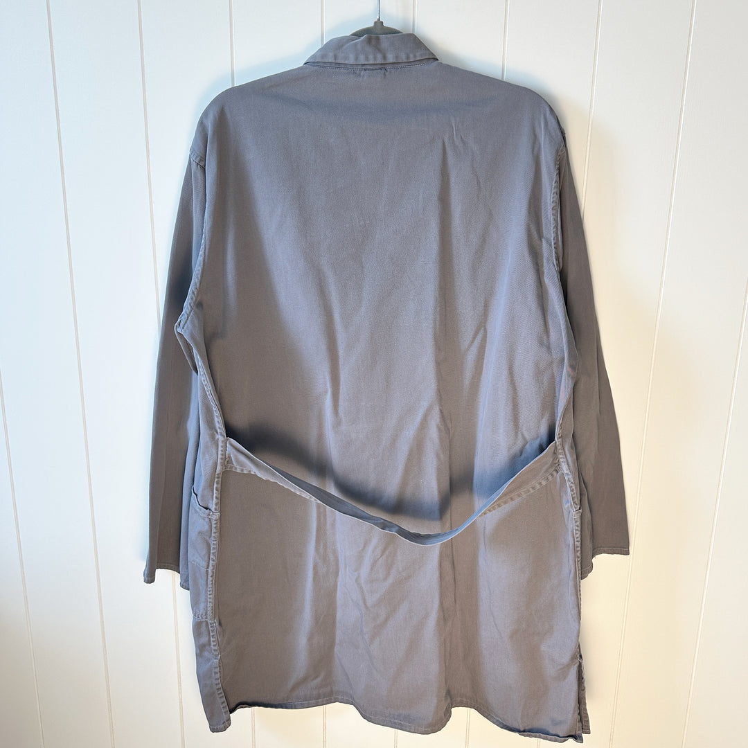 Vintage Gray French Work / Salon Trade Jacket - Women's XL