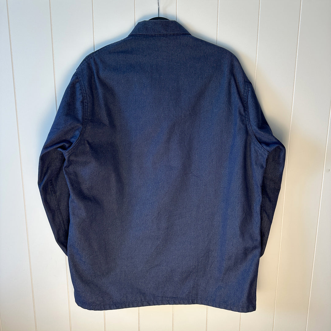 Vintage Indigo Denim French Work Jacket - M/L