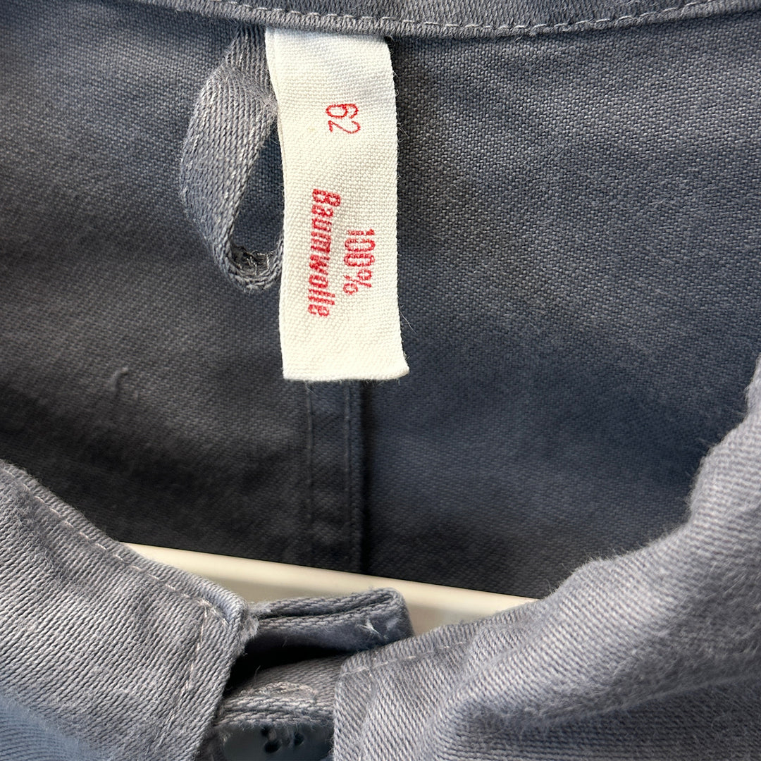 Vintage 90s Gray German Fire Resistant Trade Jacket - Men's XL / Women's 2XL