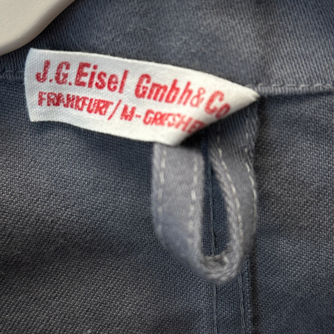 Vintage 90s Gray German Fire Resistant Trade Jacket - Men's XL / Women's 2XL