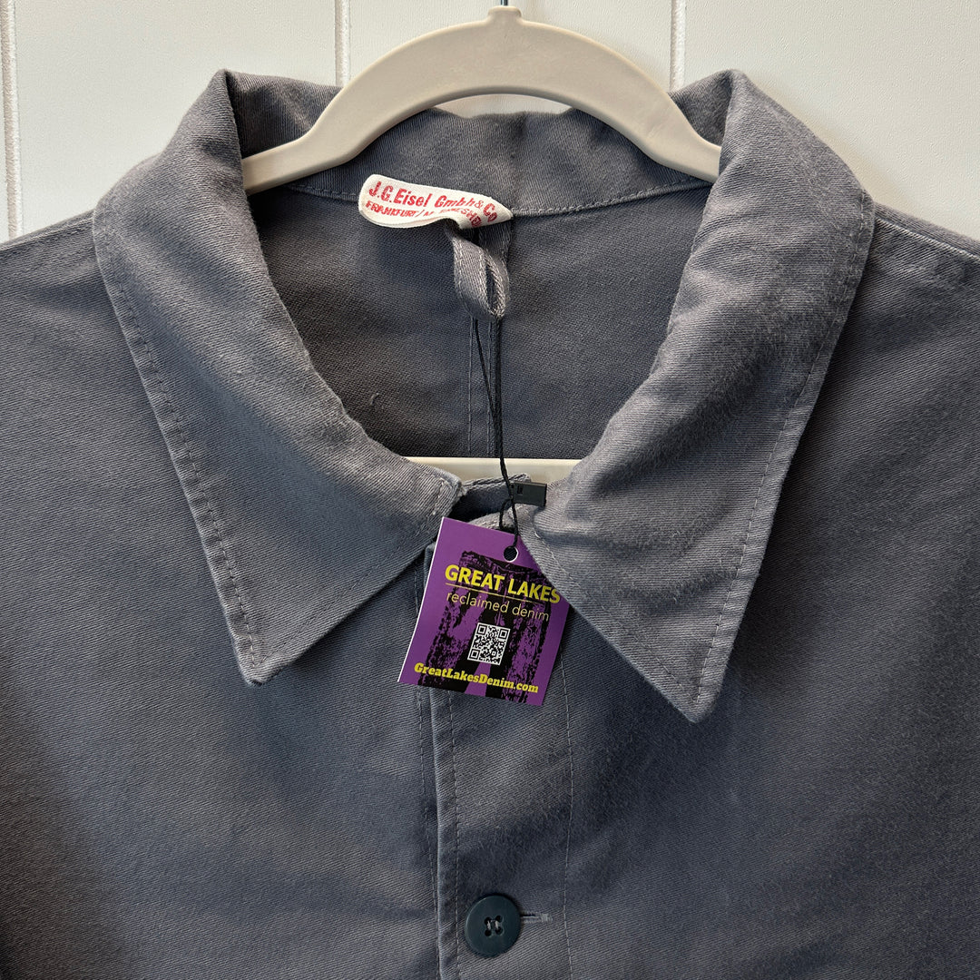 Vintage 90s Gray German Fire Resistant Trade Jacket - Men's XL / Women's 2XL