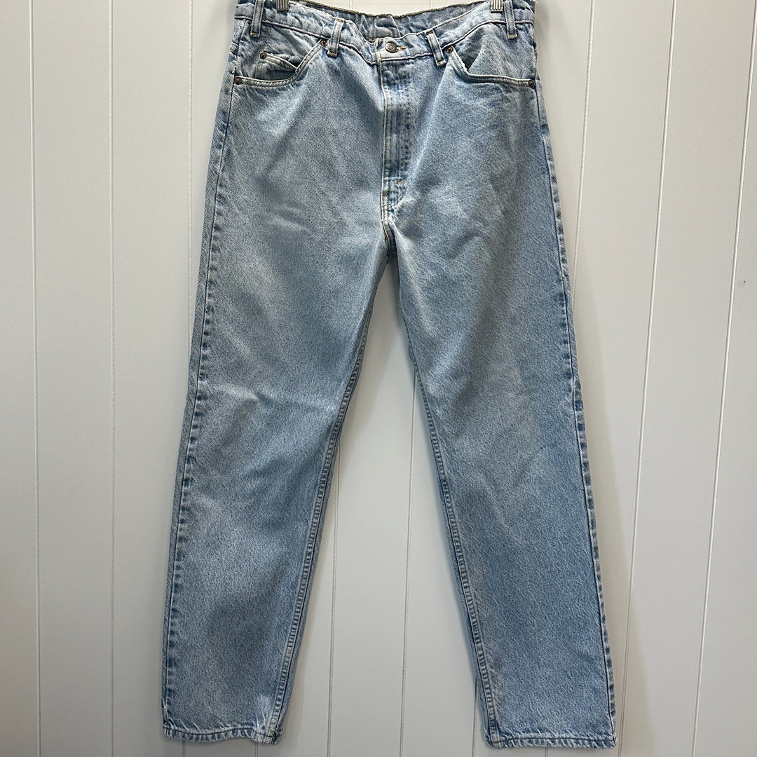 Levi's Men's Vintage 505 Orange Tab Jeans USA - Tagged Size: 36x32; Actual: 35x31
