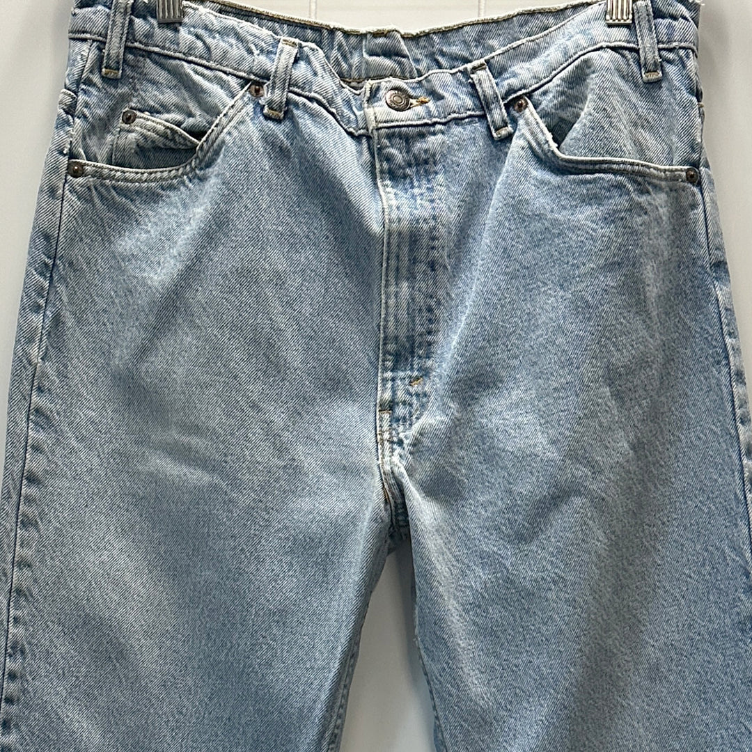Levi's Men's Vintage 505 Orange Tab Jeans USA - Tagged Size: 36x32; Actual: 35x31
