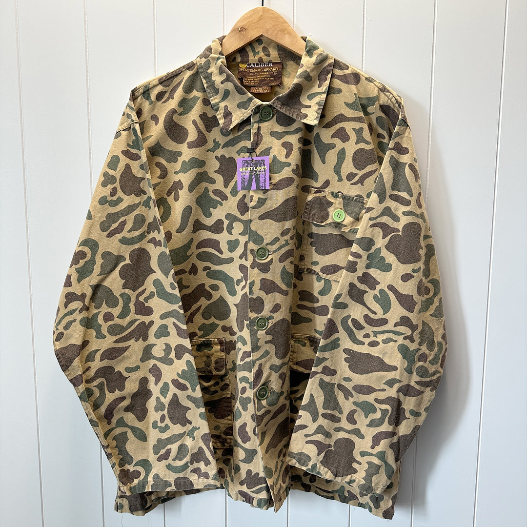 Vintage Caliber Sports Apparel Camo Shirt - Men's Large