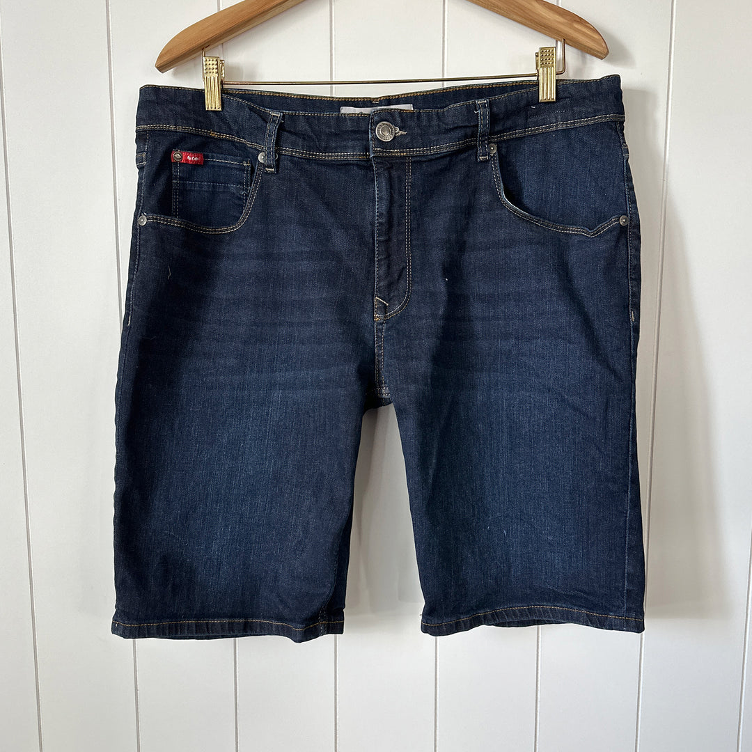 Lee Cooper Denim Bermuda Shorts - Men's 38
