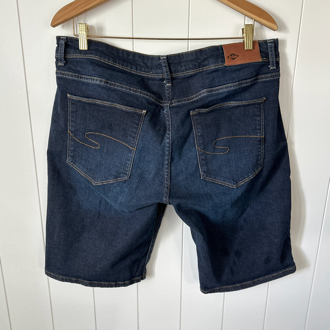 Lee Cooper Denim Bermuda Shorts - Men's 38