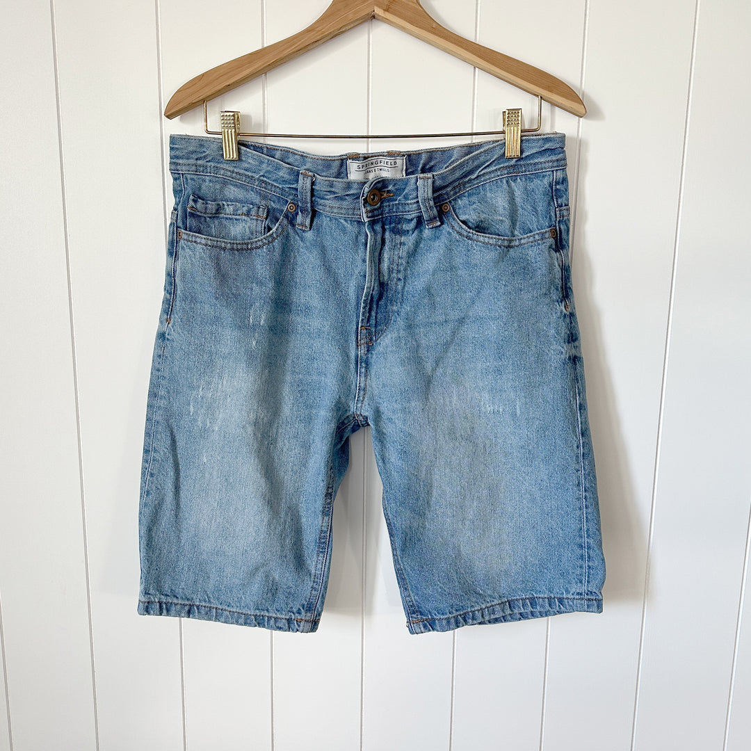 Springfield Jeans & Twills Denim Bermuda Shorts - Men's 32