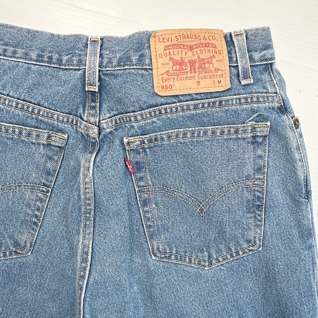 Levi's Women's Vintage Y2K 550 Relaxed Fit Tapered Leg - Size 14 M (Measures 31x31)