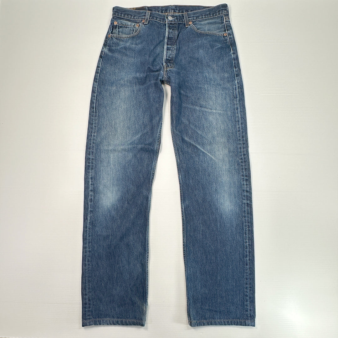 Levi's Men's Vintage Y2K 501 Straight Leg Jeans - Tagged: 34x34; Actual: 33x31