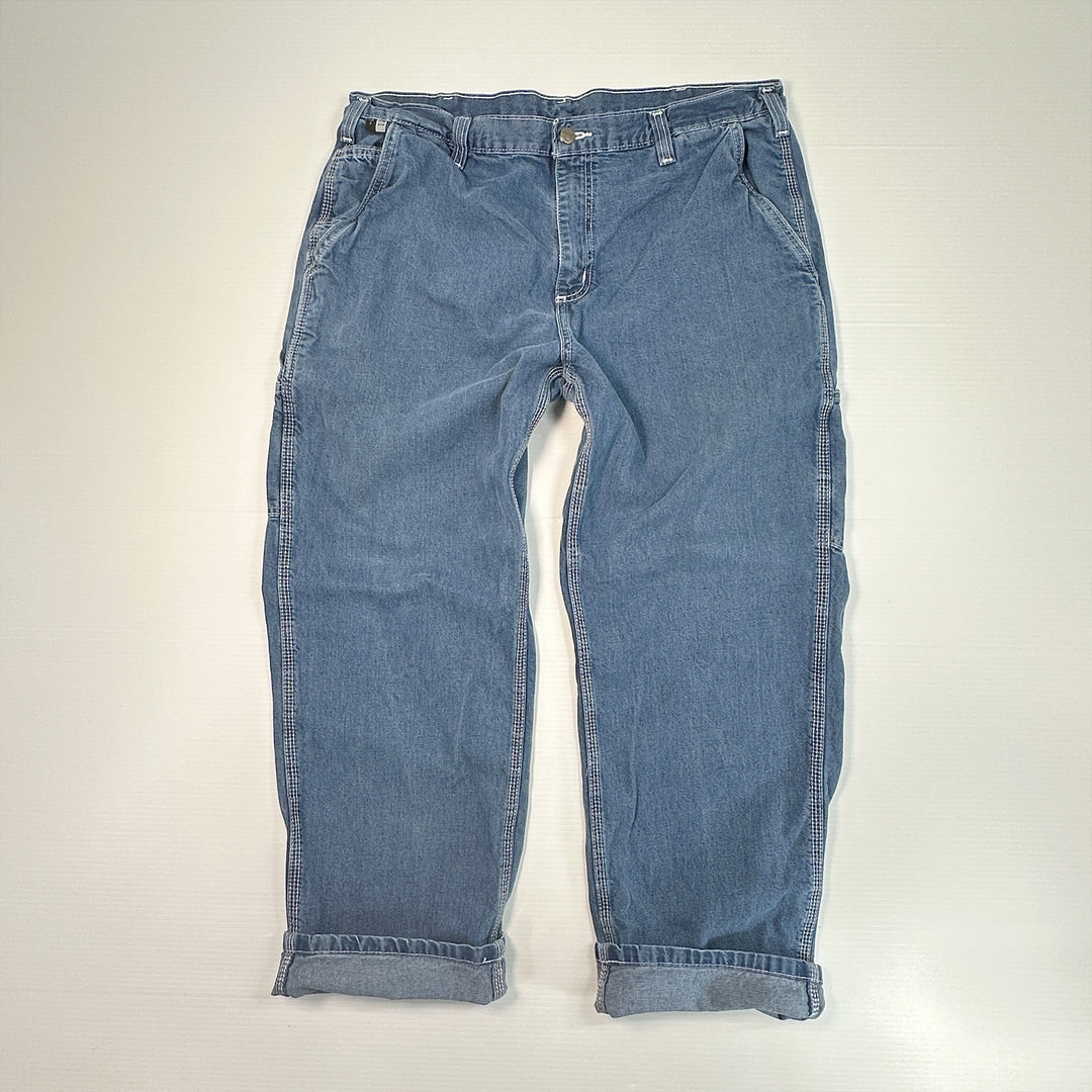 Carhartt Men's Fire Resistent Carpenters Jeans 38x30