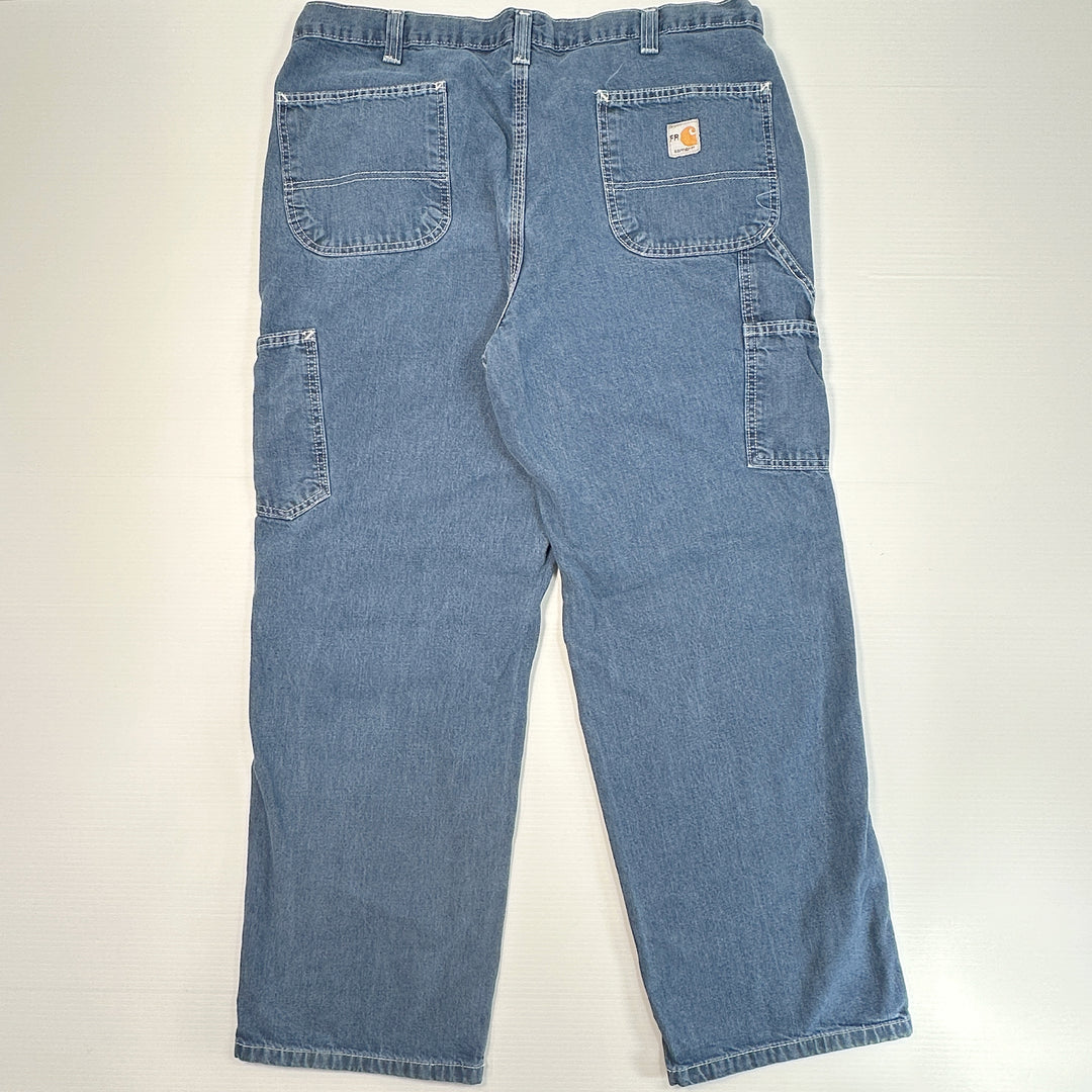 Carhartt Men's Fire Resistent Carpenters Jeans 38x30
