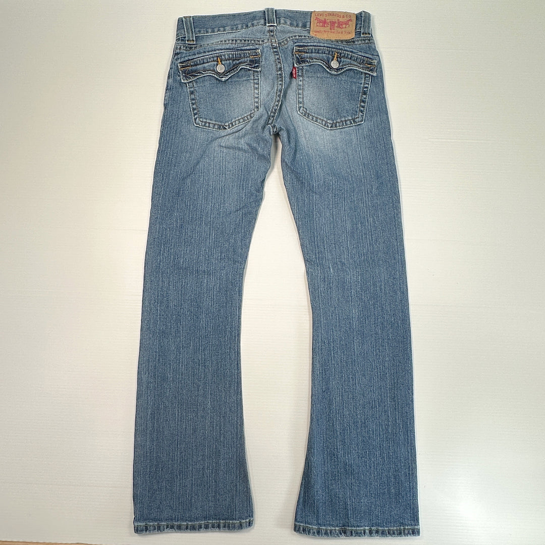 Levi's Women's Vintage 504 Twisted Leg Low Rise Flared Slouch Jeans Size 9