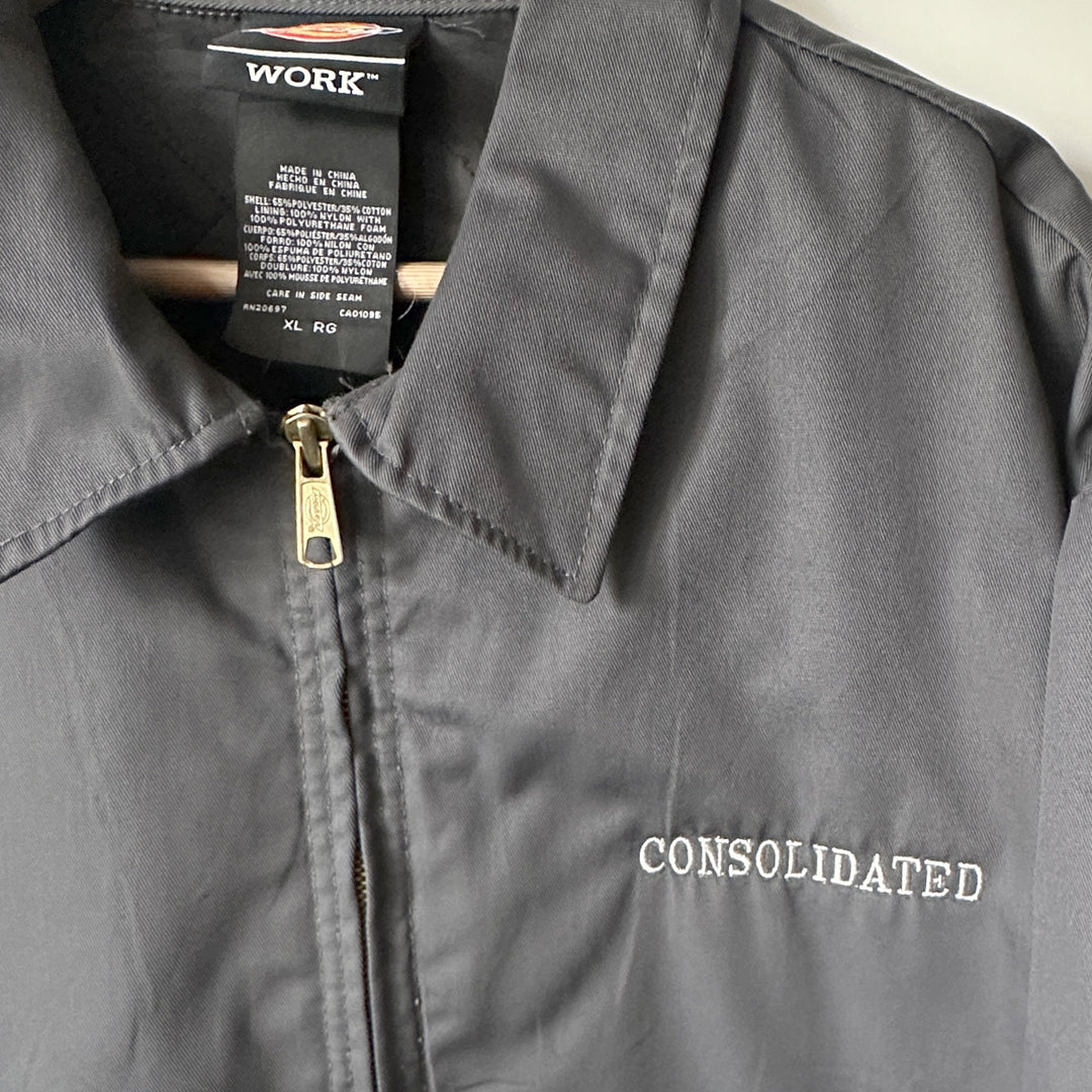 Dickies Quilted Nylon Insulated Eisenhower Full Zip Jacket -XL - Never Worn