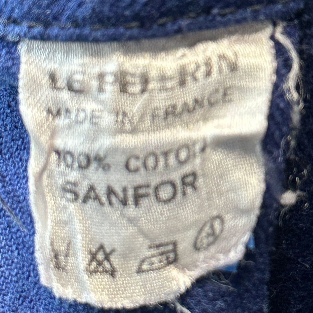 Vintage Le Pelérin Blue French Work Jacket - Men's Large / Women's XL