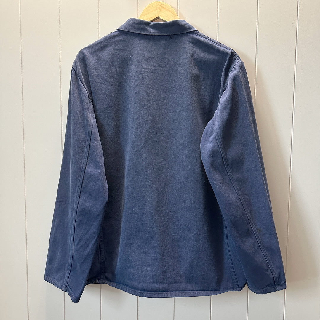 Vintage Echt Hydronblau Blue Work Jacket - Men's Large / Women's XL