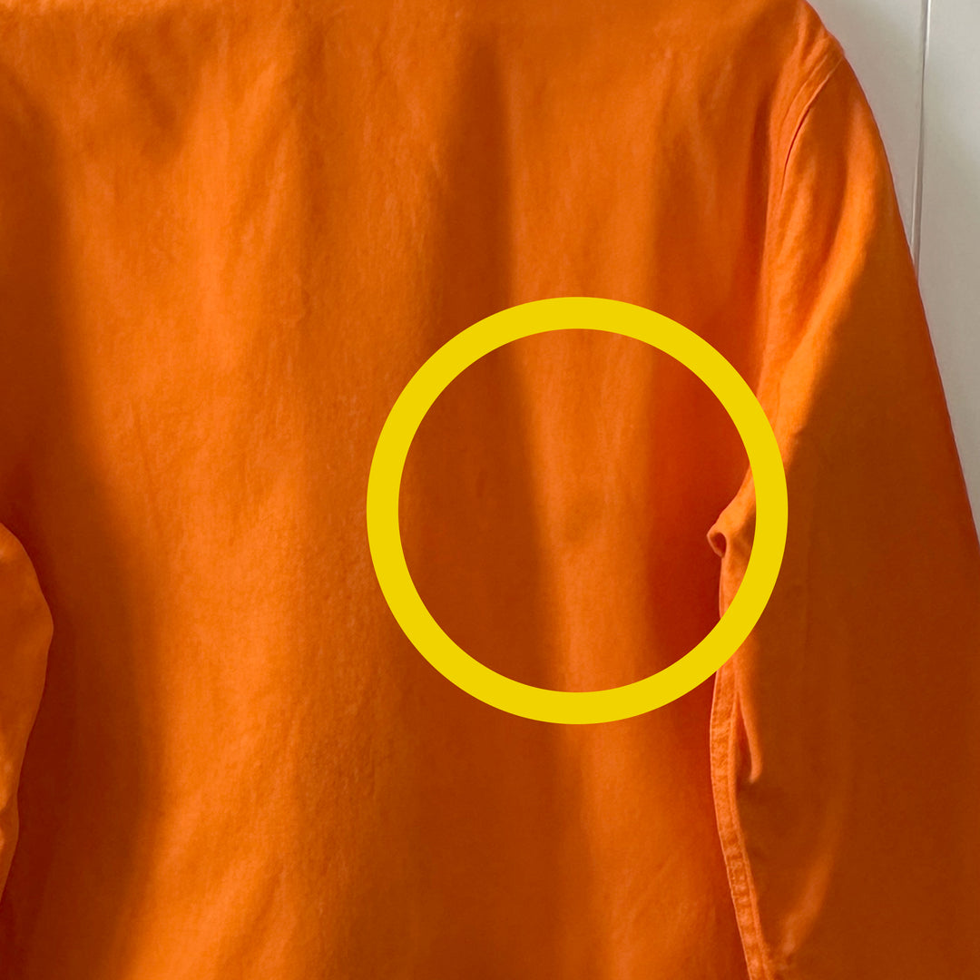 Vintage Orange German Cotton Chore Jacket - Men's Medium