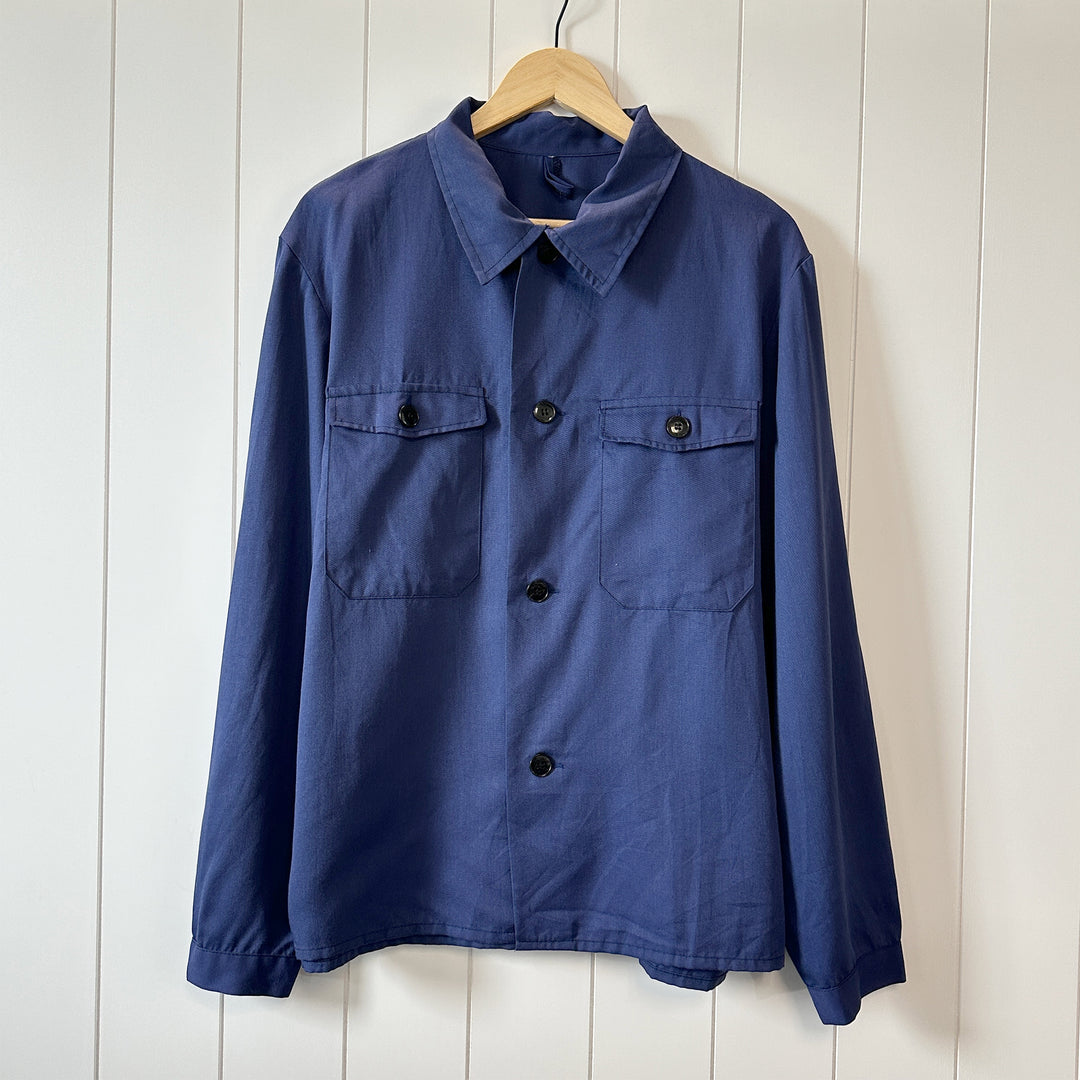 Vintage Men's French Work / Military Overshirt - Large