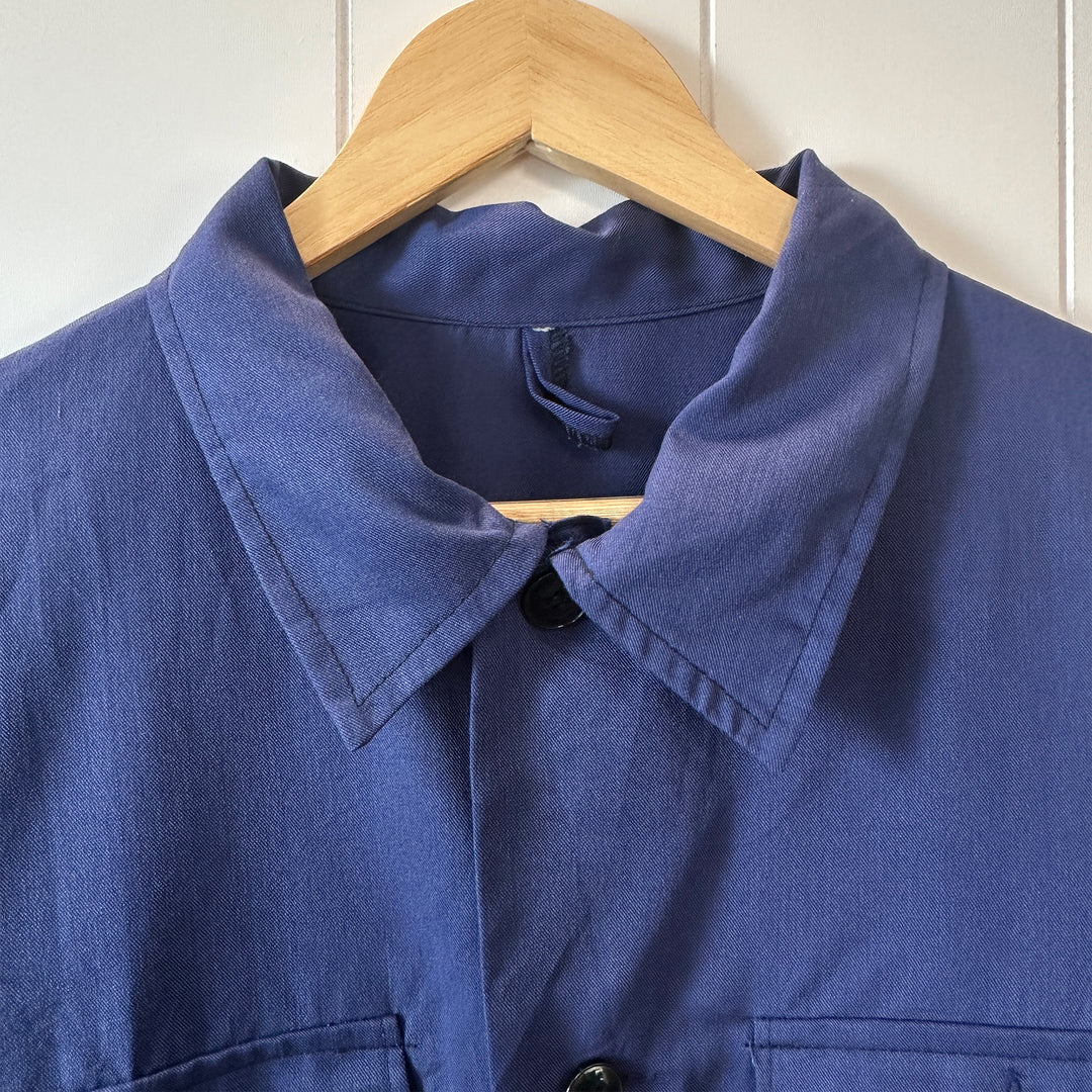 Vintage Men's French Work / Military Overshirt - Large