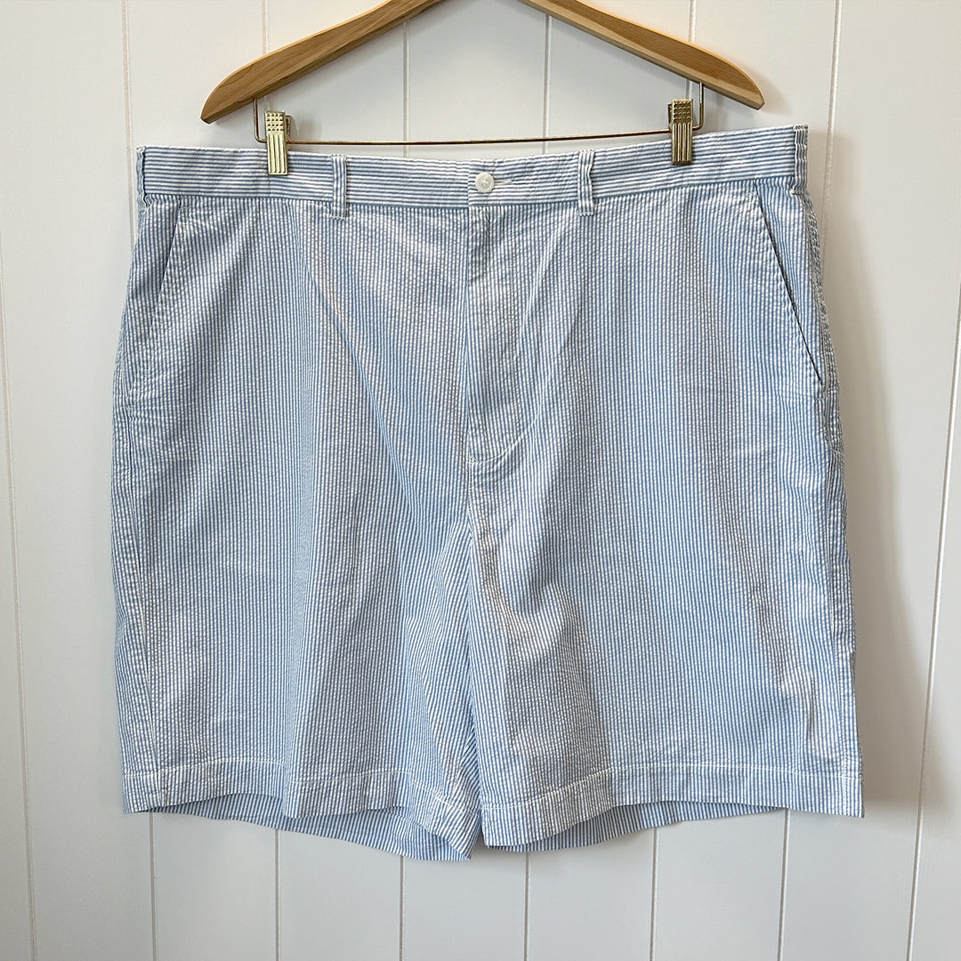 Tommy Hilfiger VIntage Seersucker Cotton Shorts - 42 Waist