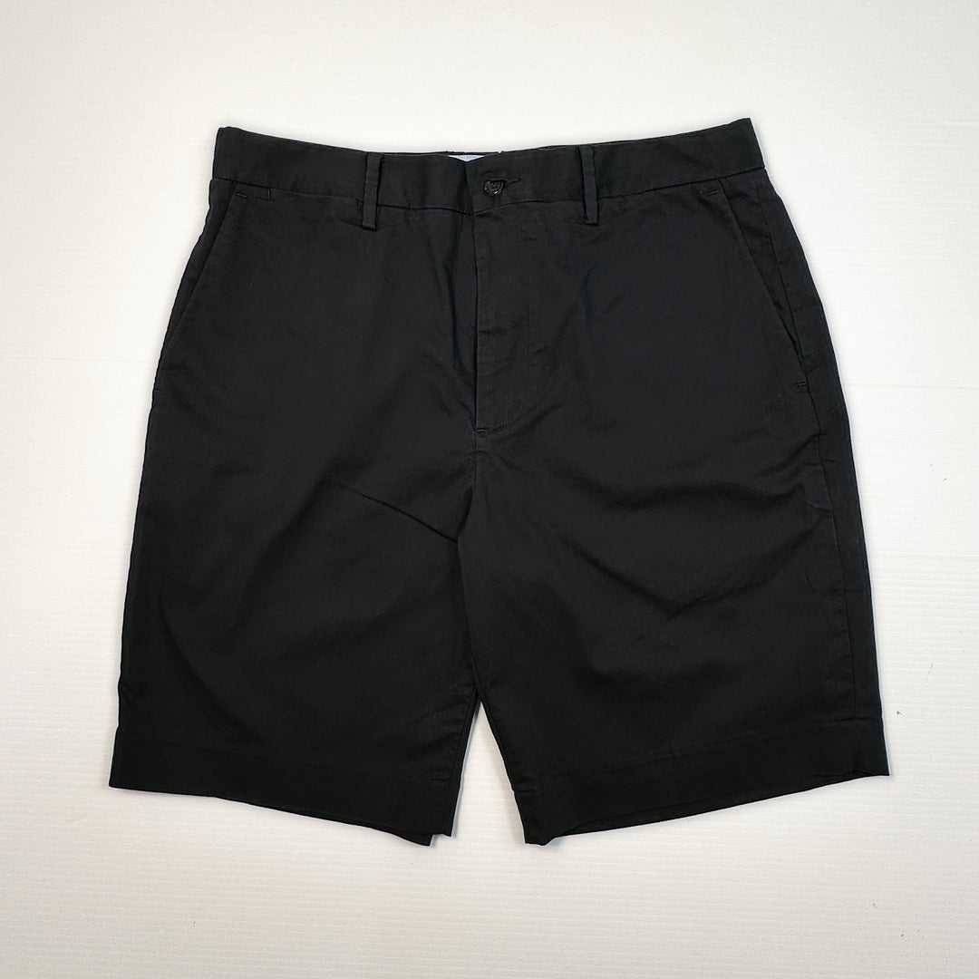 Polo Ralph Lauren Men's Black Stretch Classic Fit Shorts - 32