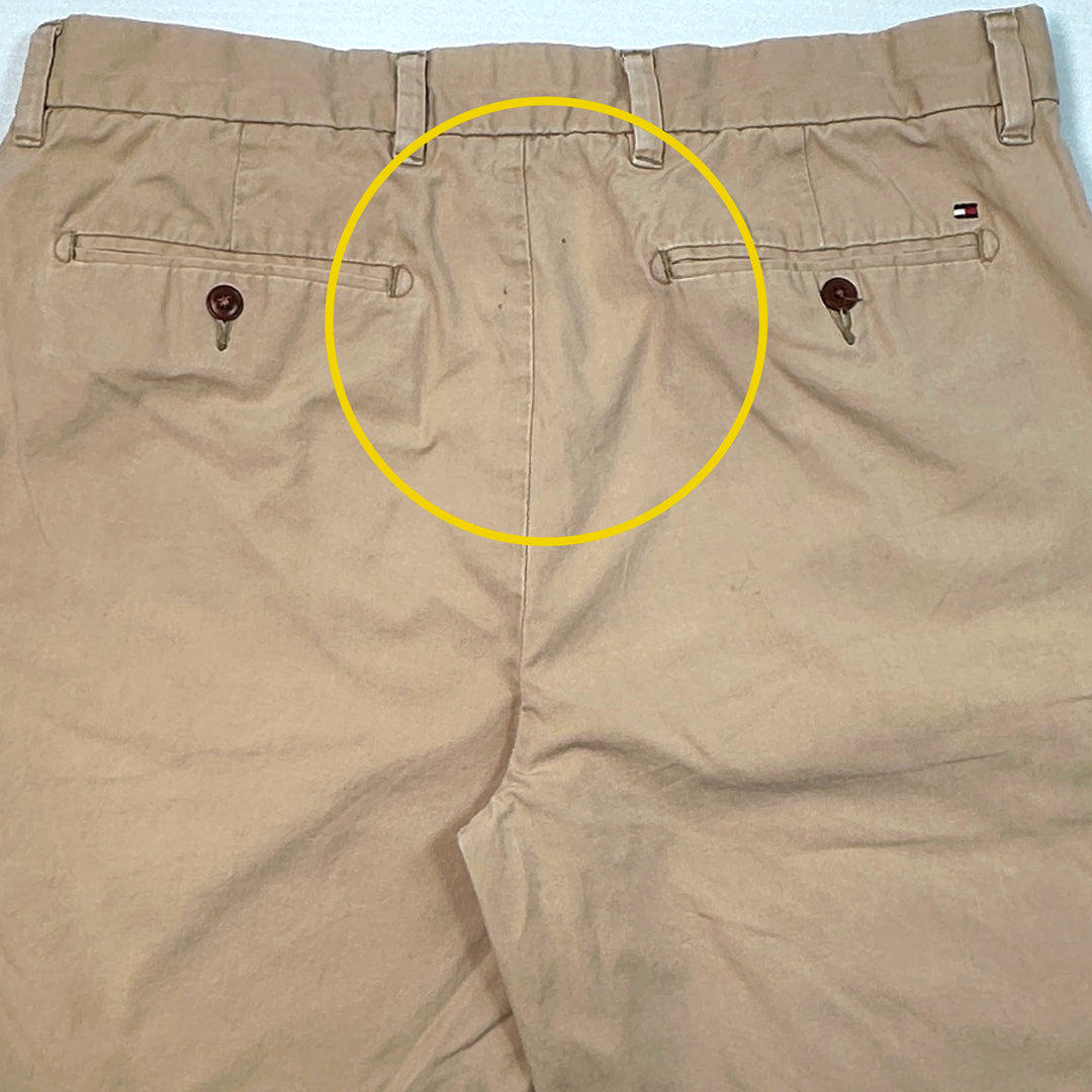 Tommy Hilfiger Khaki Chino Shorts - 34x10