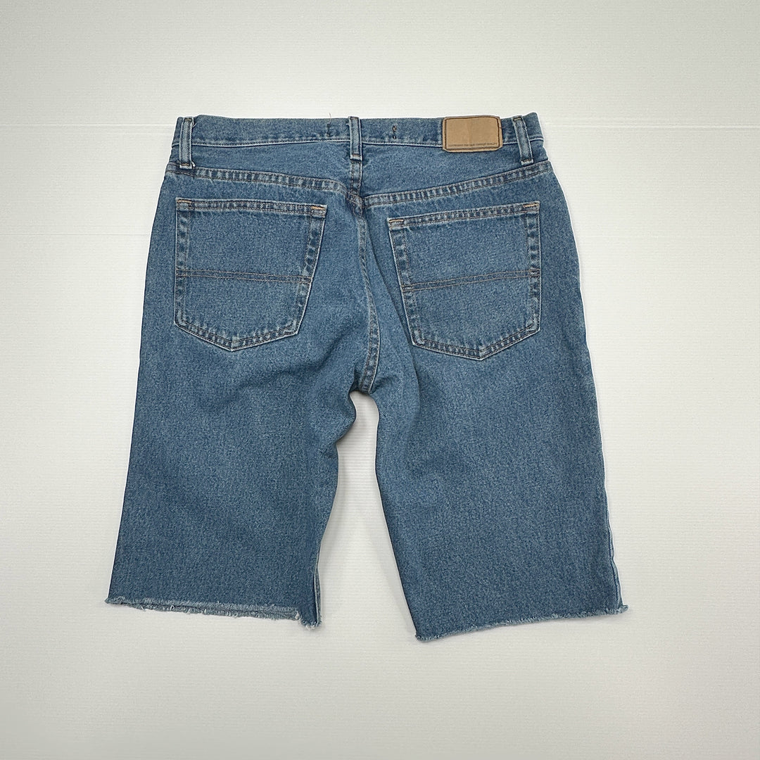 Urban Pipeline Y2K Baggy Cutoff Jean Denim Shorts - 34x12