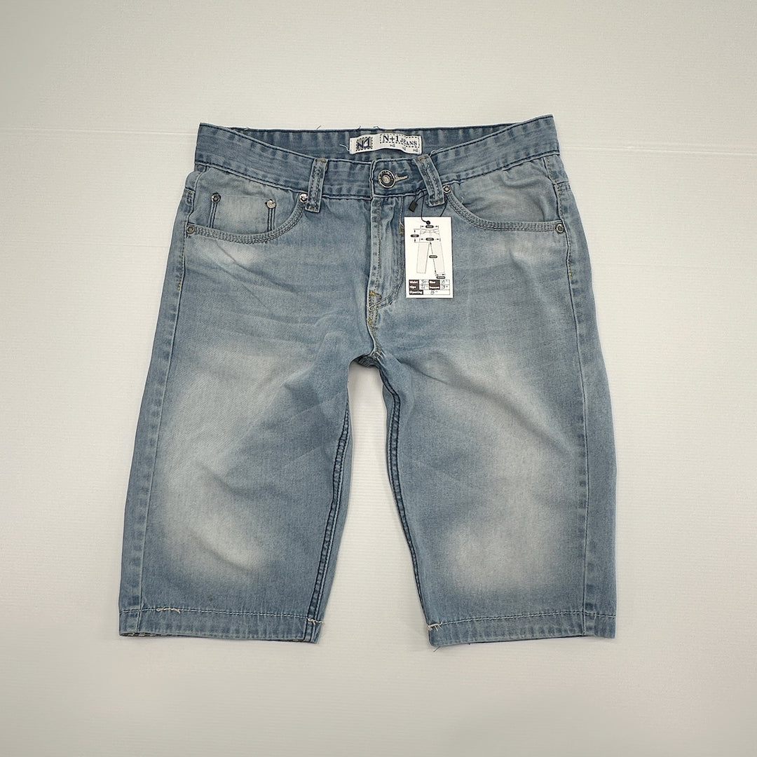 N+1 Jeans Brand Vintage Y2K Cotton Denim Jeans Shorts - 30x13