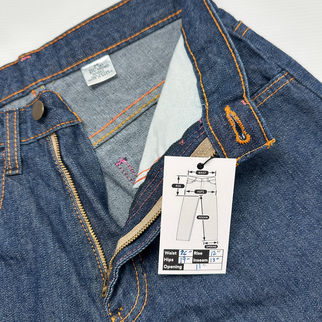 Youth Boy's Wide Leg Denim Shorts - 26" Waist (Fits Youth 12)