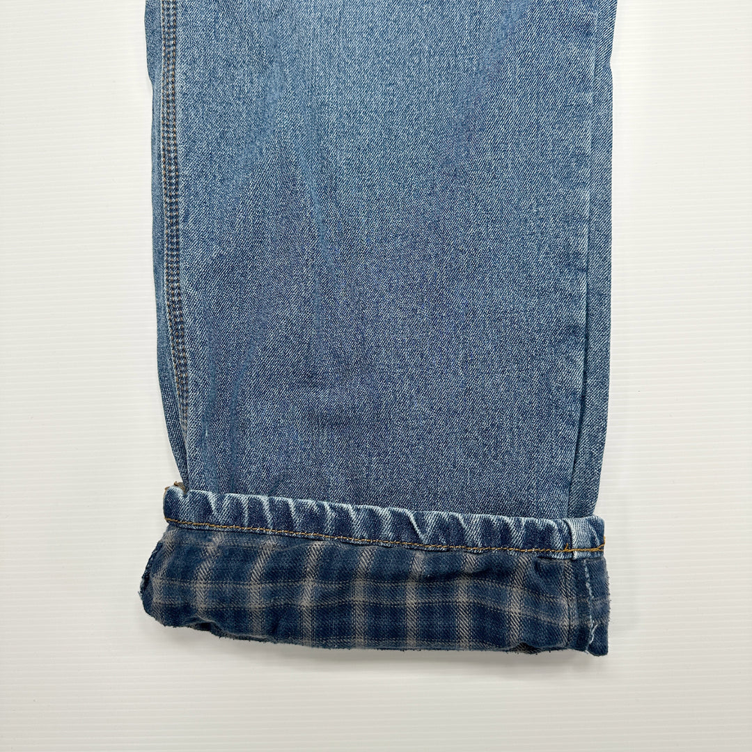 Wolverine Flannel Lined Relaxed Fit Carpenter Jeans - Men's 38