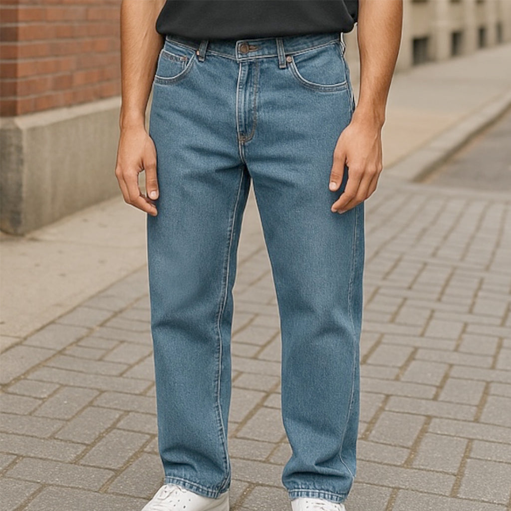 Rustler Relaxed Fit Straight Leg Jeans - Men's 34x32