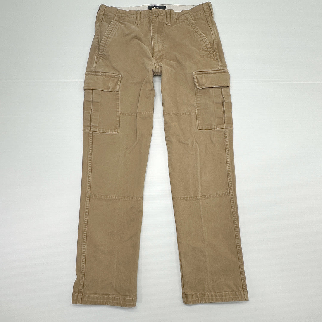 Vans Khaki Cotton Cargo Pants - Men's 32x30
