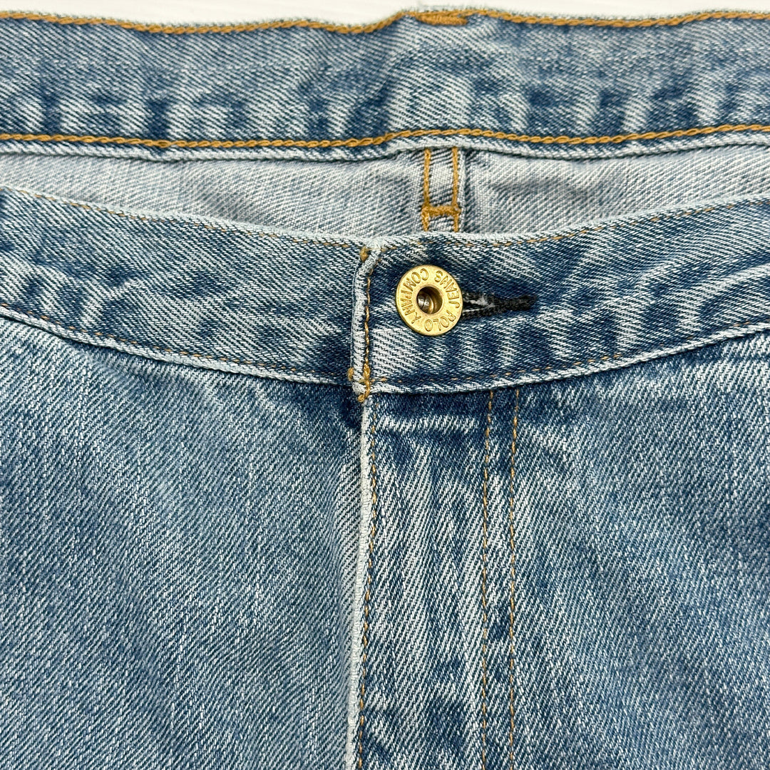 Ralph Lauren Polo Jeans Men's Vintage C5 Carpenter Jeans - Tagged: 36x32 Actual: 40x31
