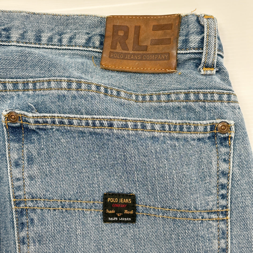 Ralph Lauren Polo Jeans Men's Vintage C5 Carpenter Jeans - Tagged: 36x32 Actual: 40x31