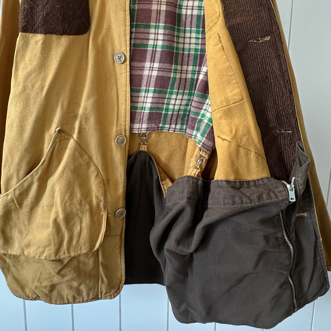 Vintage 70s/80s Black Sheep Unlined Canvas Hunting Jacket