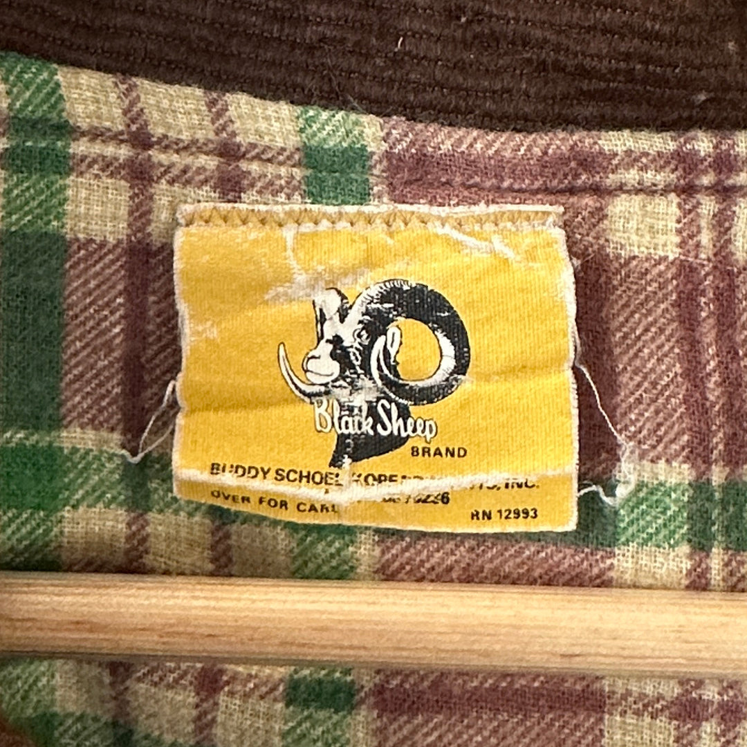 Vintage 70s/80s Black Sheep Unlined Canvas Hunting Jacket