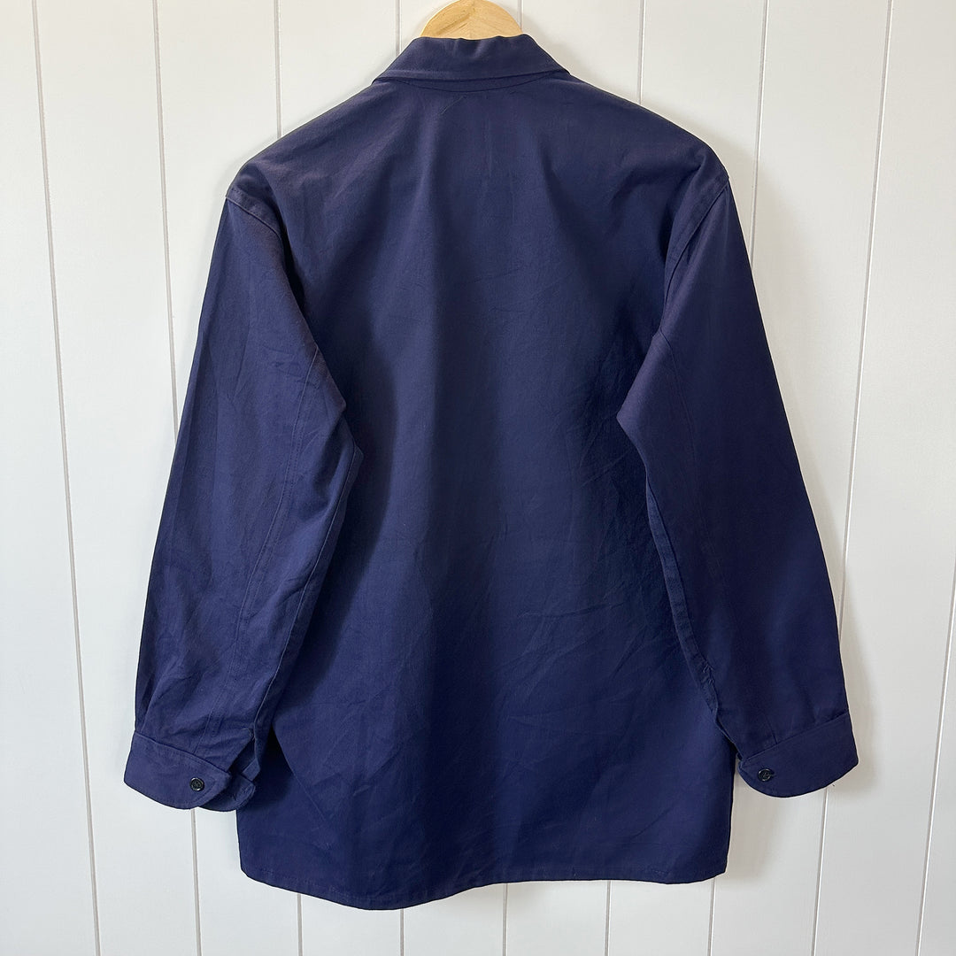 Vintage French Blue Work Jacket - M/L