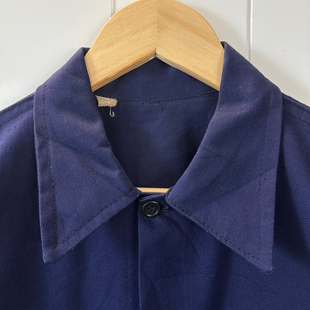 Vintage French Blue Work Jacket - M/L
