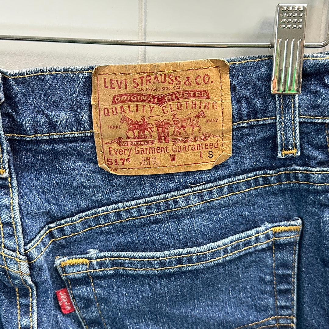 Levi's Women's Vintage 517 Slim Fit Boot Cut - 9 Short - (30x29)