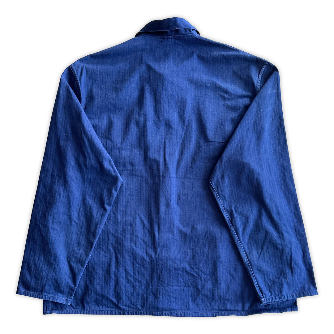 Vintage German Blue Work Jacket - Men's 2XL