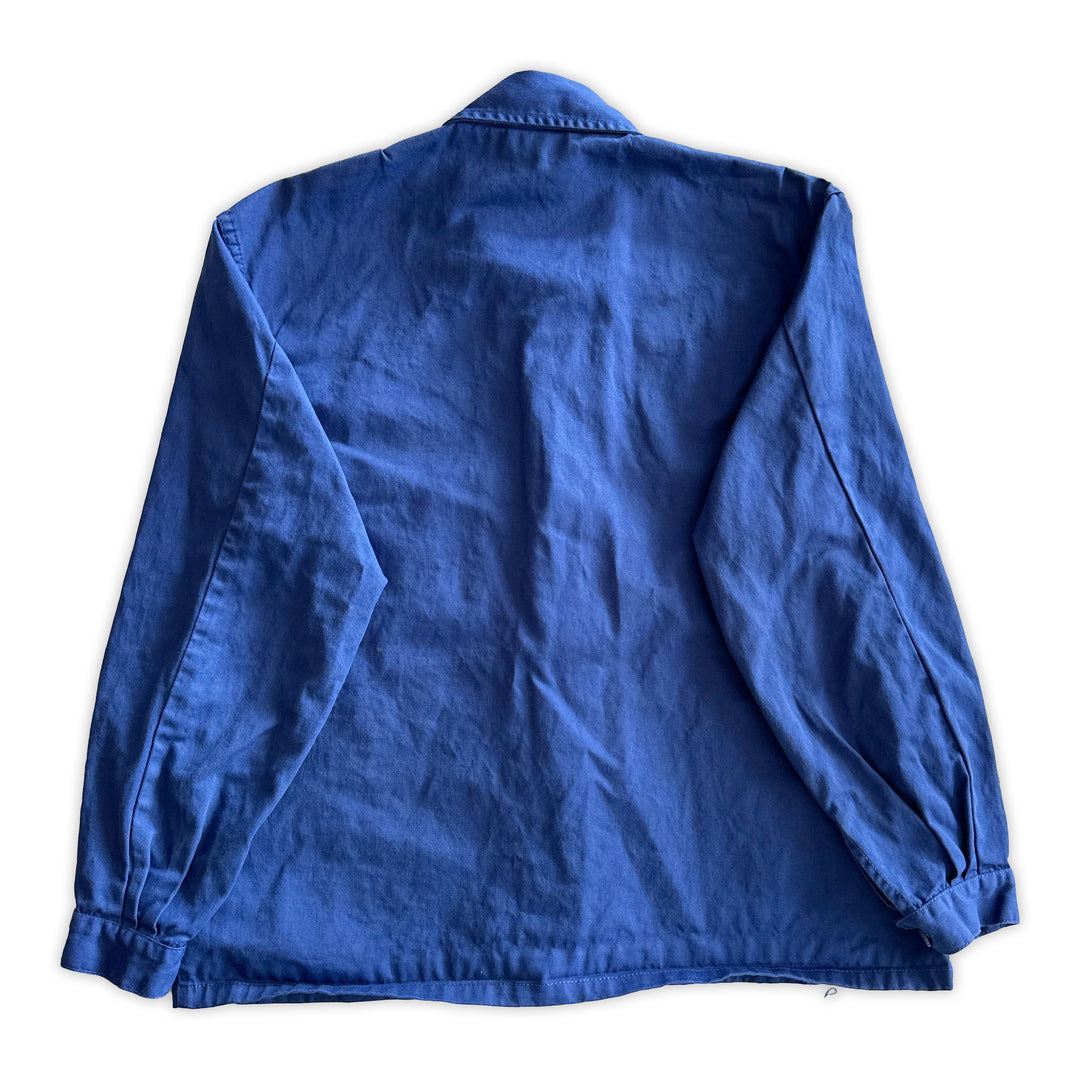 Blue European Work Jacket - Men's Large