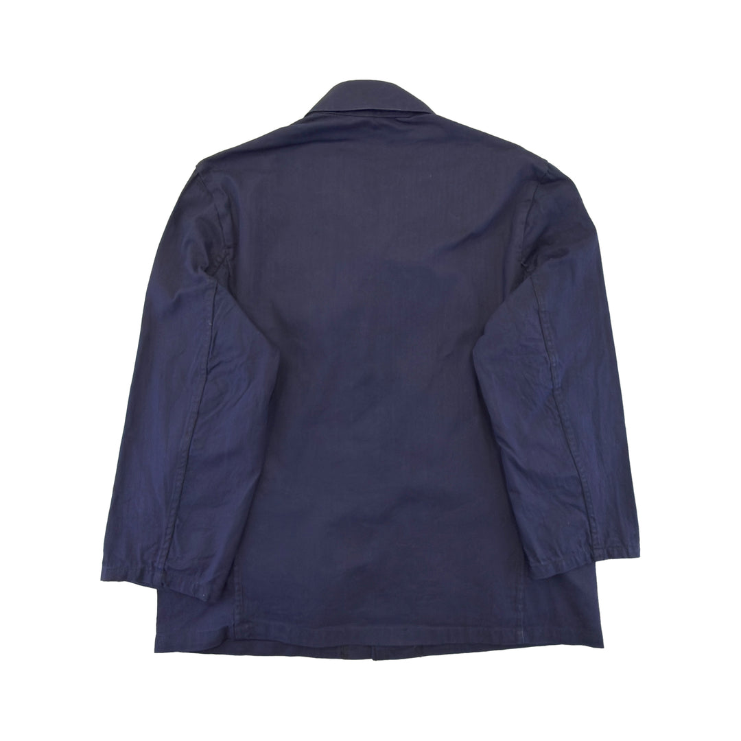 Vintage Blue Bulgarian Work Jacket - Fits Men's Large / Women's XL