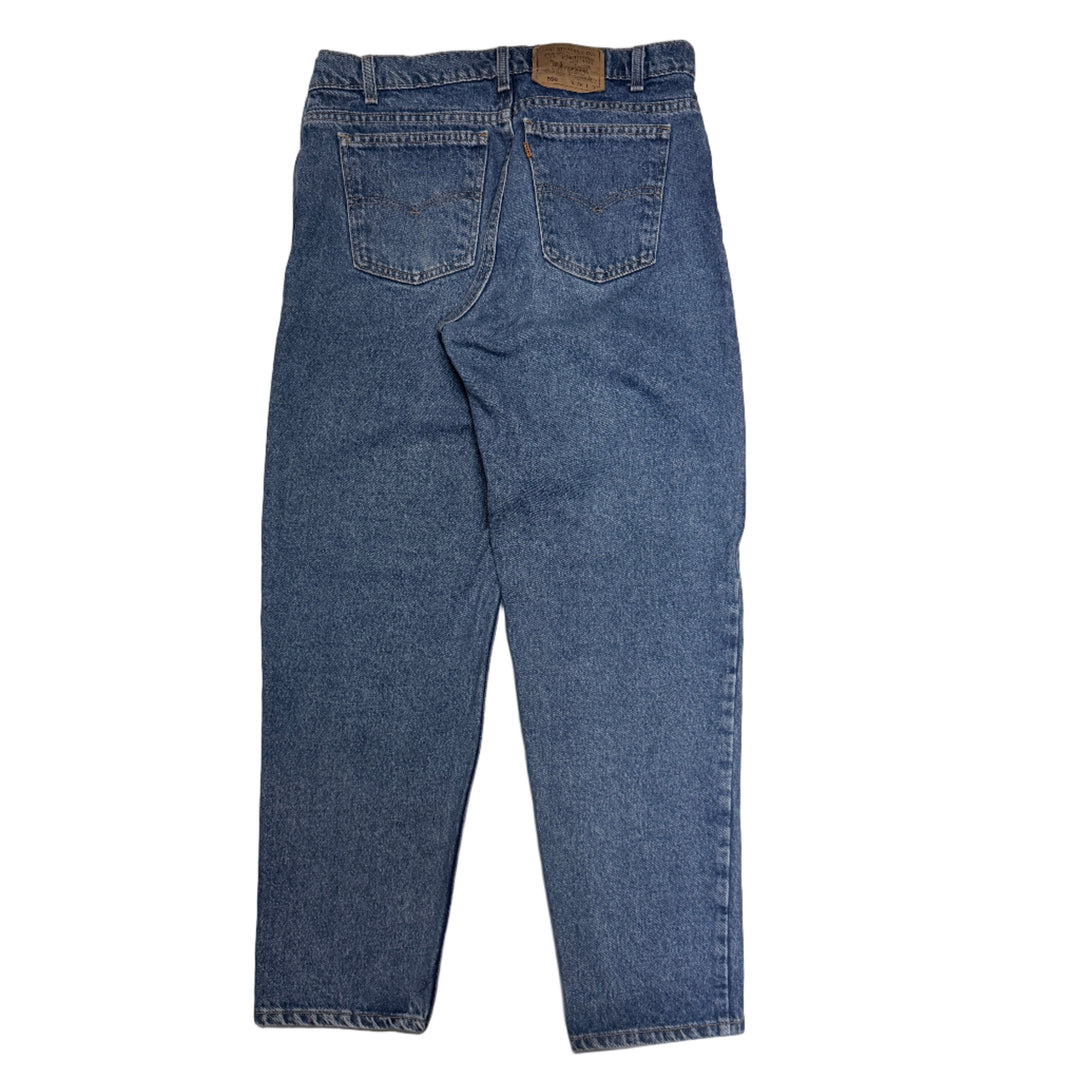Vintage 1993 Men's Levi's 550 Relaxed Fit Baggy Jeans - Tagged: 36x30; Actual: 35x29