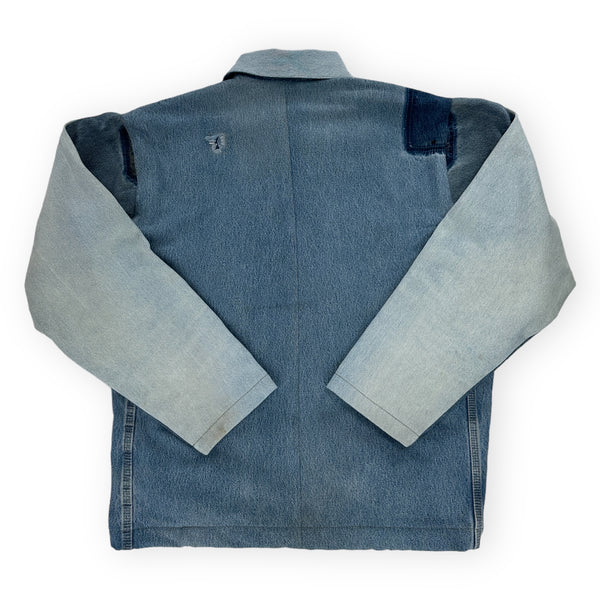 Custom Chore Coat - Upcycled Work Jeans - XL/2XL Great Lakes Reclaimed Denim