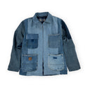 Custom Chore Coat - Upcycled Work Jeans - S/M Great Lakes Reclaimed Denim
