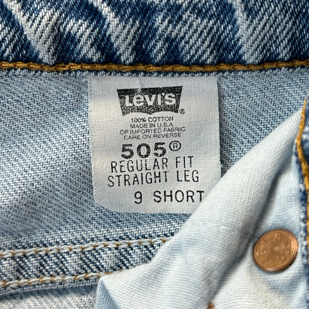 Levi's Women's Size 9 Short Vintage 1996 505 Straight Leg Jeans - 28x30