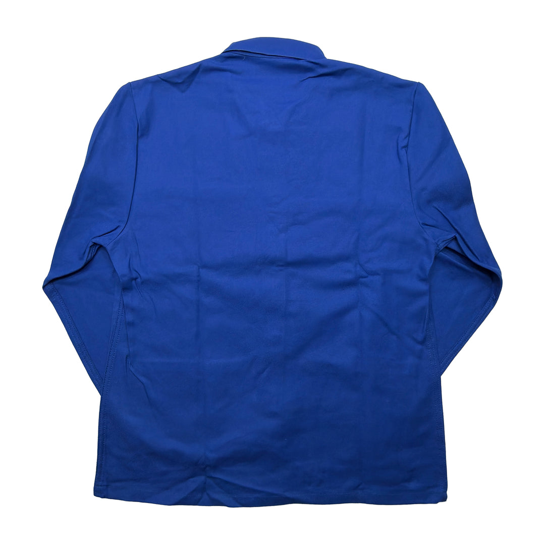 Unisex Cotton French Chore Jacket - Bugatti Blue