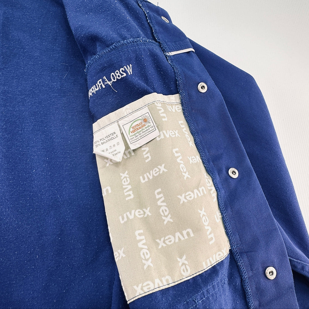 Uvex European Blue Work Jacket - Men's Medium-large